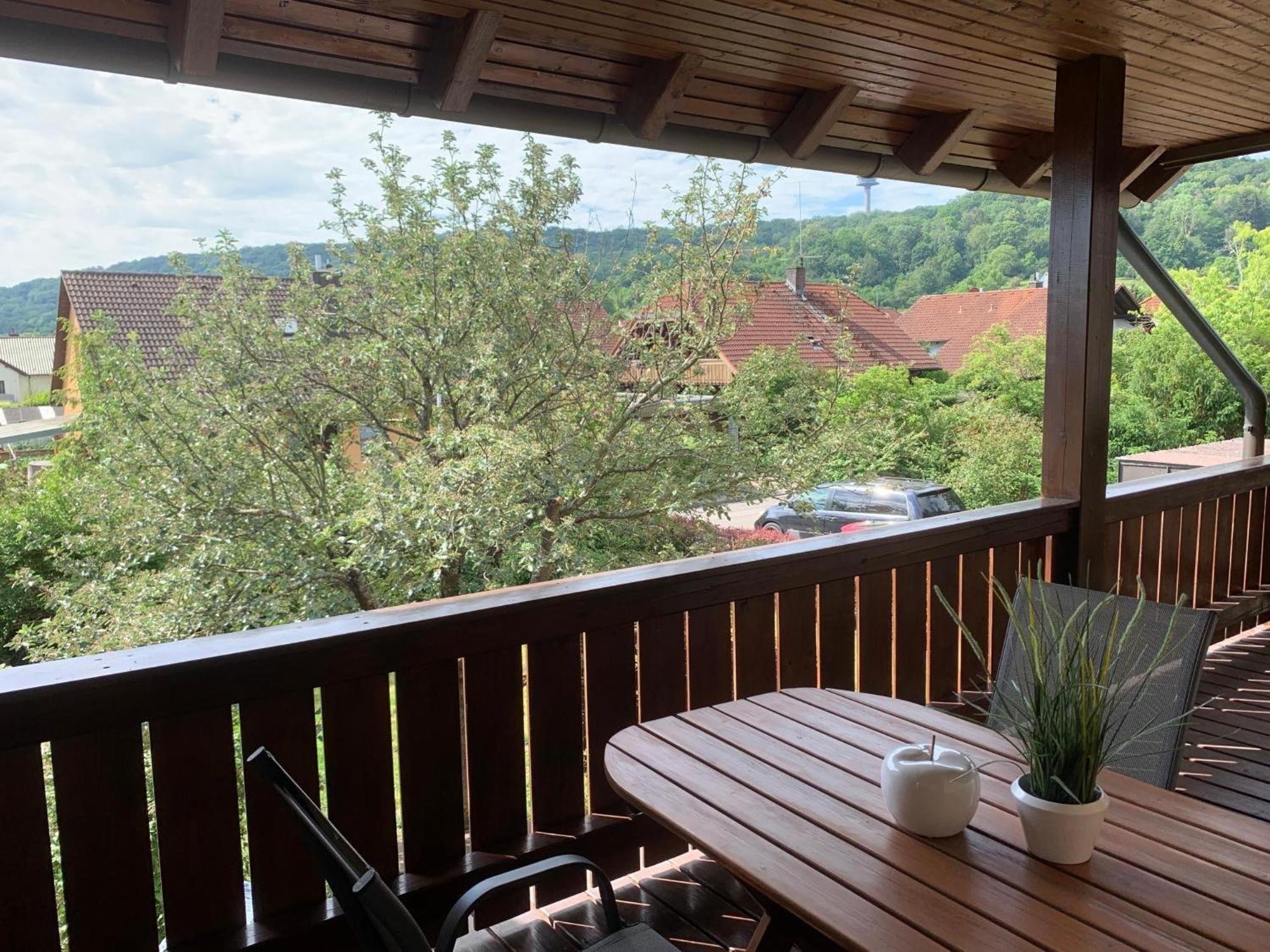 Ferienwohnung Apfelbluete Burgbernheim エクステリア 写真